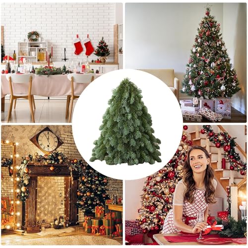 Árbol de Navidad pequeño artificial para decorar espacios reducidos sin suciedad 5