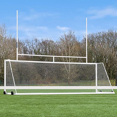 Forza Alu110 Soccer/Football Combi Goal Posts - Freestanding Or Socketed | 2-In-1 Goal Posts (Freestanding, Single) #TOP4