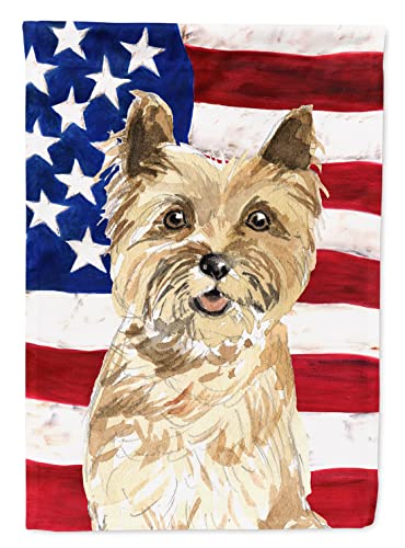 Drapeau Cairn Terrier USA en toile Canvas durable et résistante aux UV - 2
