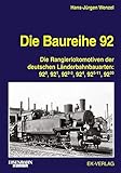 ek verlag baureihe 50  Die Baureihe 92: Die Rangierlokomotiven der deutschen Länderbahnbauarten: 92.0, 92.1, 92.2-3, 92.4, 92.5-11, 92.20 (EK-Baureihenbibliothek)