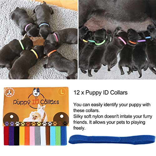 Weegeeks Whelping Kit,Whelping Kit For Puppies Birth With 12Pcs Whelping Collars,Puppy Feeding Tube Etc,Newborn Puppy Whelping Supplies #TOP4