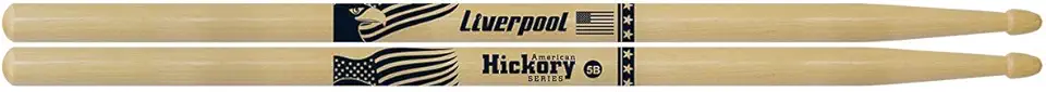 Baqueta Liverpool American Hickory Series – 5B Ponta Madeira