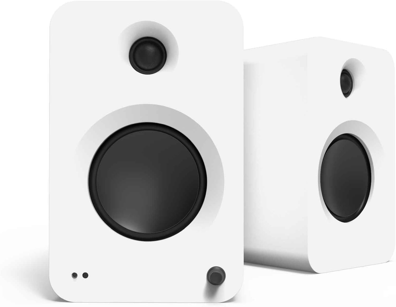 Kanto Ren Powered Speaker System (White) and SUB8 Powered 8in Subwoofer (White) Bundle
