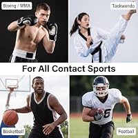 2 Stück Sport Zahnschutz Mundschutz mit tragbarer Hygienebox für Boxen, Rugby, Kampfsport, Hockey, MMA, Taekwondo，mundschutz boxen，mundschutz kampfsport – Ansicht 6
