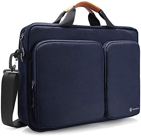 tomtoc 360 Protective Laptop Shoulder Bag for 16-inch MacBook Pro M1 Pro/Max 2021-2019 A2485, Water-resistant Sleeve for Dell XPS 15, Surface Book 3, The New Razer Blade 15, ThinkPad X1 Extreme Gen 2