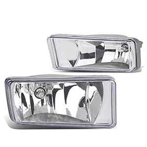 DNA MOTORING FL-ZTL-111-CH Front Bumper Fog Light Driver & Passenger Side [Compatible with 07-08 Escalade / 07-13 Avalanche / 07-15 Silverado]