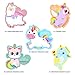 Gloween Valentines Day Box and Cards for Kids Classroom School Exchange, Great Valentines Gifts Party Favor Set for Boys Girls - 1 Mailbox, 32 Unicorn Cards, 1 Teacher Card