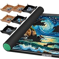 Puzzlematte 1500 1000 Teile, Puzzle Matte Roll, Puzzleunterlage Puzzlemappe Puzzlerolle Mat Storage Accessories für Erwachsene, Jigsaw Puzzle Mat Roll Up