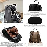 3-Way Crossbody Oxford Cloth Bag - Anti-Theft Multi-Purpose Large Capacity Oxford Cloth Lightweight Shoulder Bag - Image 5