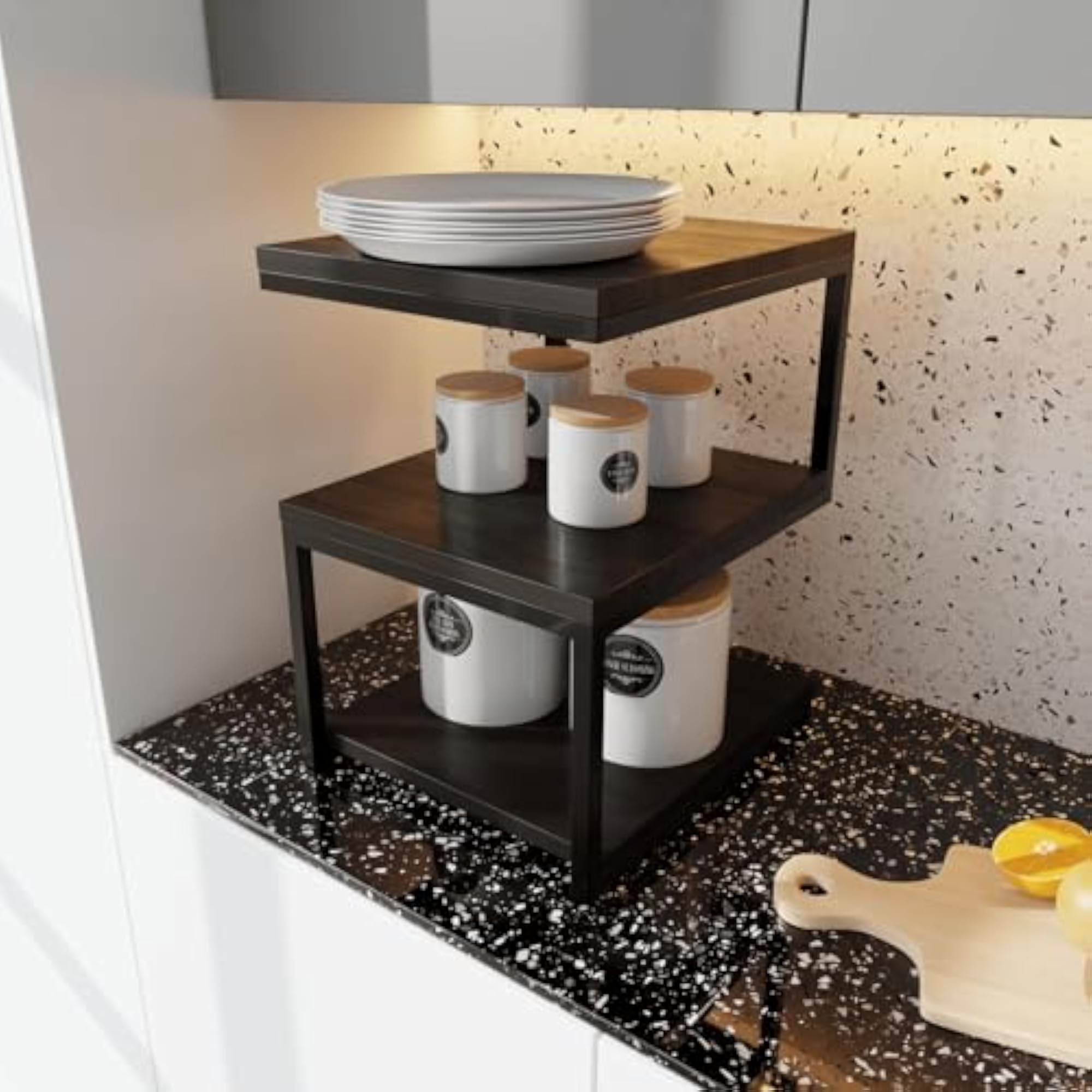 Multi-Purpose Kitchen Storage Stand, Space-Saving Organizer