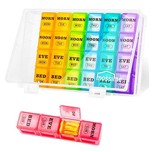 XL Large Weekly Pill Organizer