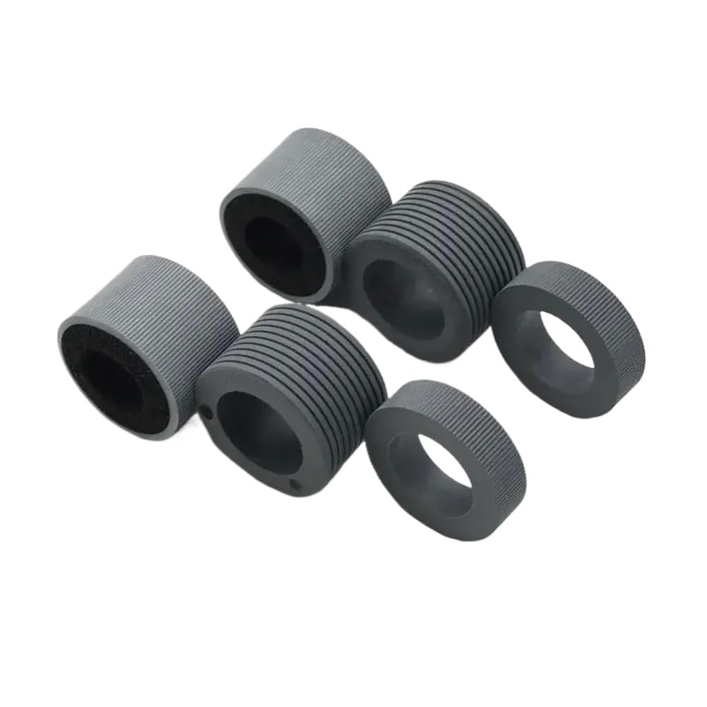 Walzen Set Bremswalze Trennwalze Reifen Gummi Kompatibel Mit Fi-6400 Fi-6800 PA03575-K011 PA03575-K012 PA03575-K013