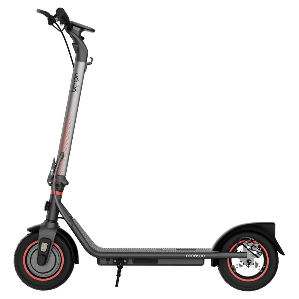 Cecotec Patinete Eléctrico Homologado con App Bongo D40 XL Connected. Potencia Máxima 700W, Autonomía de hasta 40km, Ruedas 10", Freno de Disco Trasero, Aleación de Aluminio, Resistente al Agua