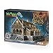 WREBBIT 3D Golden Hall Edoras Lord of The Rings Puzzle, 742-Piece