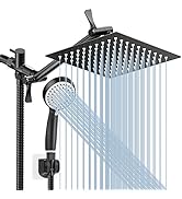All Metal Handheld Shower Head, Voolan High Pressure Shower Heads With - View #4