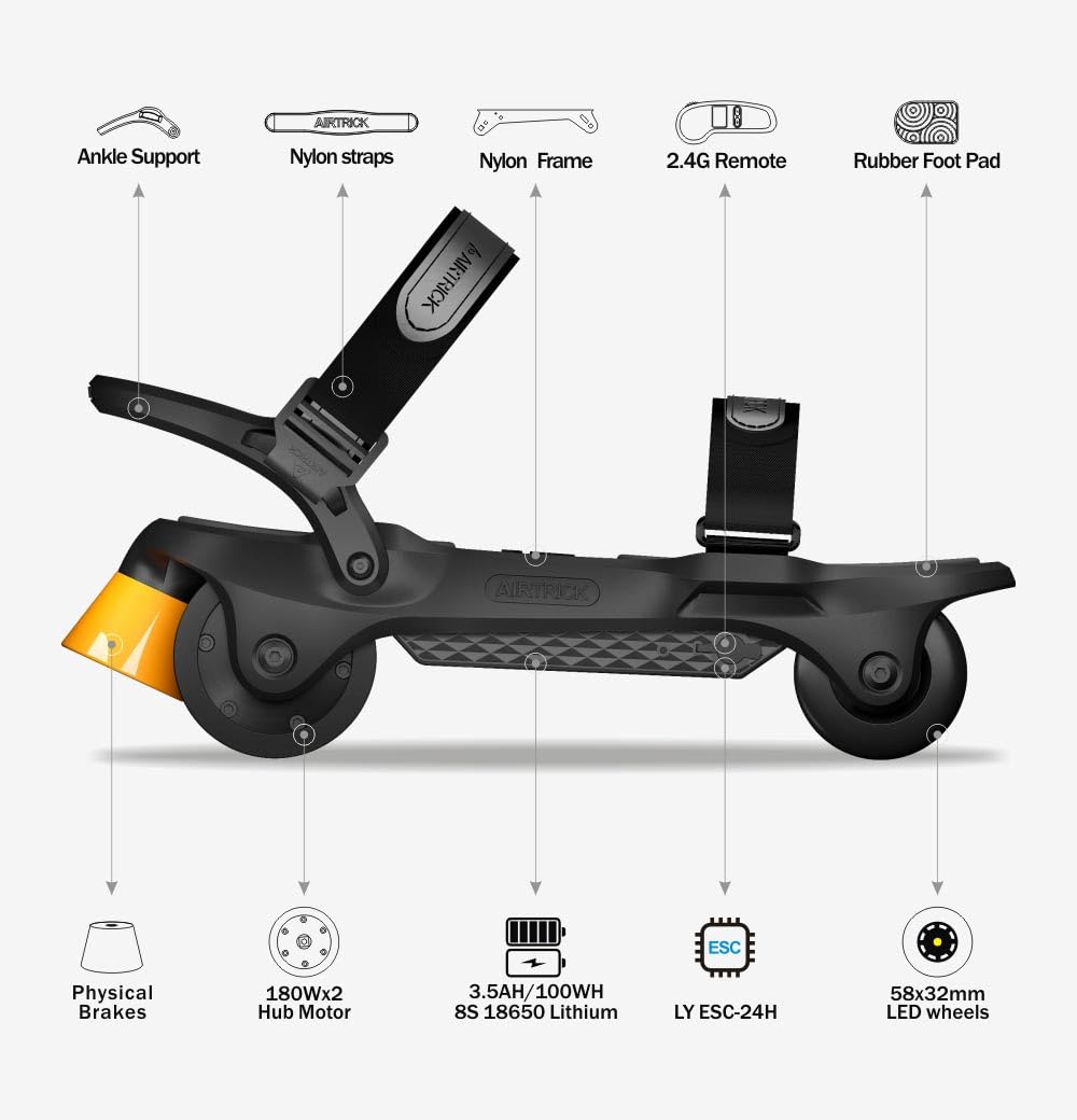Amazon.com : AIRTRICK Electric Skates A1 (Ultra), Portable