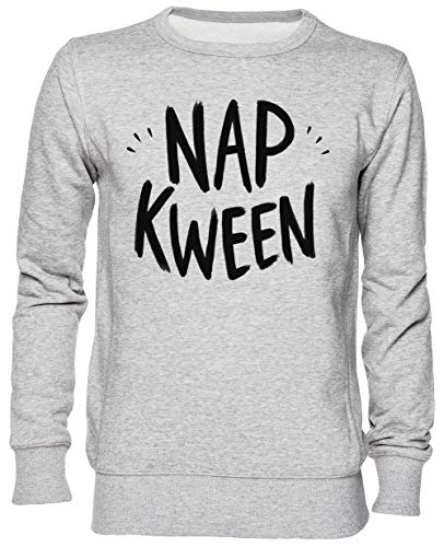 Sweat-shirt jersey Nap Kween taille XXL le pull ample gris contre le froid