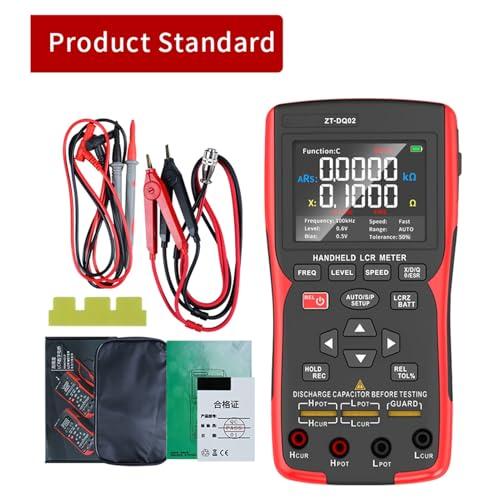 Fabater Bridge Tester mit 5 Frequenzmodi, Wiederaufladbaren und Automatische Erkennungsfunktion, Geeignet für Kommunikationsgeräte, Metallurgie