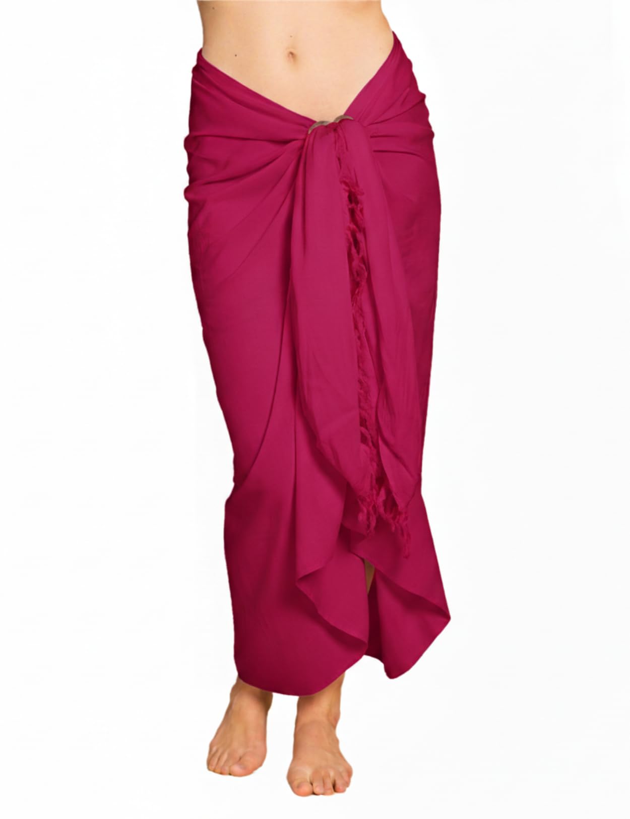 PANASIAM Sarong uni fuchsia, 190x116cm