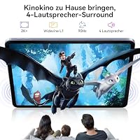 Blackview Link8 Tablet 13 Zoll mit Tastatur,36GB RAM+256GB ROM Gaming Tablets,Gemini AI Octa Core G100 Android 15 Tablet,8400mAh 16MP+13MP 90Hz 2K FHD Display/Widevine L1/5G WiFi/Face ID/Maus/Stift – Ansicht 3