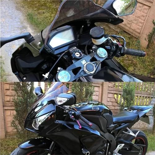 Pare-brise à double bulle bleu moto CBR1000RR 2012-2016 - 3