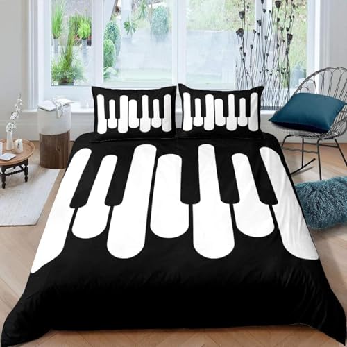 Funda Nordica Cama 80 90 Teclado de Piano