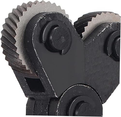 Miniatura 9 de Rueda de moleteado de acero de alta resistencia 4pcs Cabeza de pivote para torno Herramienta de moleteado grueso