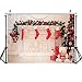 WOLADA 7x5ft Christmas Backdrops for Photography Baby Christmas Background Fireplace Christmas Backgrounds for Photography Party Christmas Photo Backdrop for Studio Props 11181