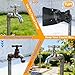 TUPI 2 Pack Outdoor Faucet Covers for Winter | Pro Freeze Protection | Waterproof Spigot Cover, Reusable Winter Insulated Faucet Protector for Outside Spigot, Hose bib, Water Tap, 8.5