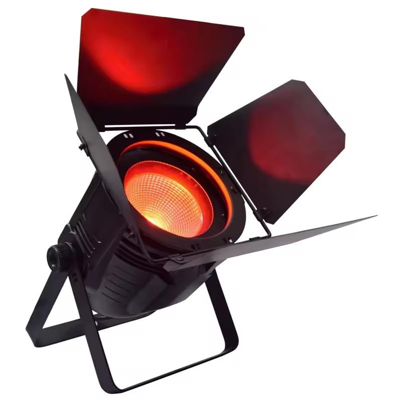 Oświetlenie wystawowe, 100W Ciepła biel i zimna lub RGBW 4w1 COB LED Światło weselne, klubowe, barowe, imprezowe, sceniczne, punktowe, eventowe(RGBW 4IN1)
