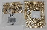 100 Nieten goldfarben Reymann-Versand Tombola-Set goldfarben (50 Gewinne + 100 Nieten)