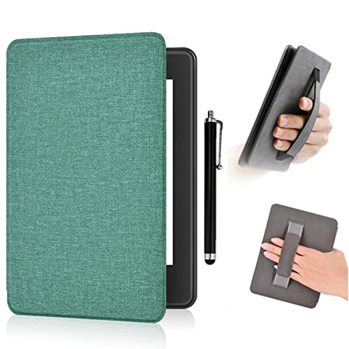 Custodia in Tessuto per Kindle 11a Generazione Modello C2V2L3. con Cinturino da Polso con Auto Wake-Sleep. Non Adatto per Paperwhite di 11a