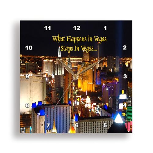 Silent Las Vegas Wall Clock