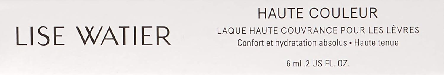 Lise Watier Haute Couleur High-Coverage Lip Lacquer, Prêt-à-Porter, 0.2 fl oz : Everything Else