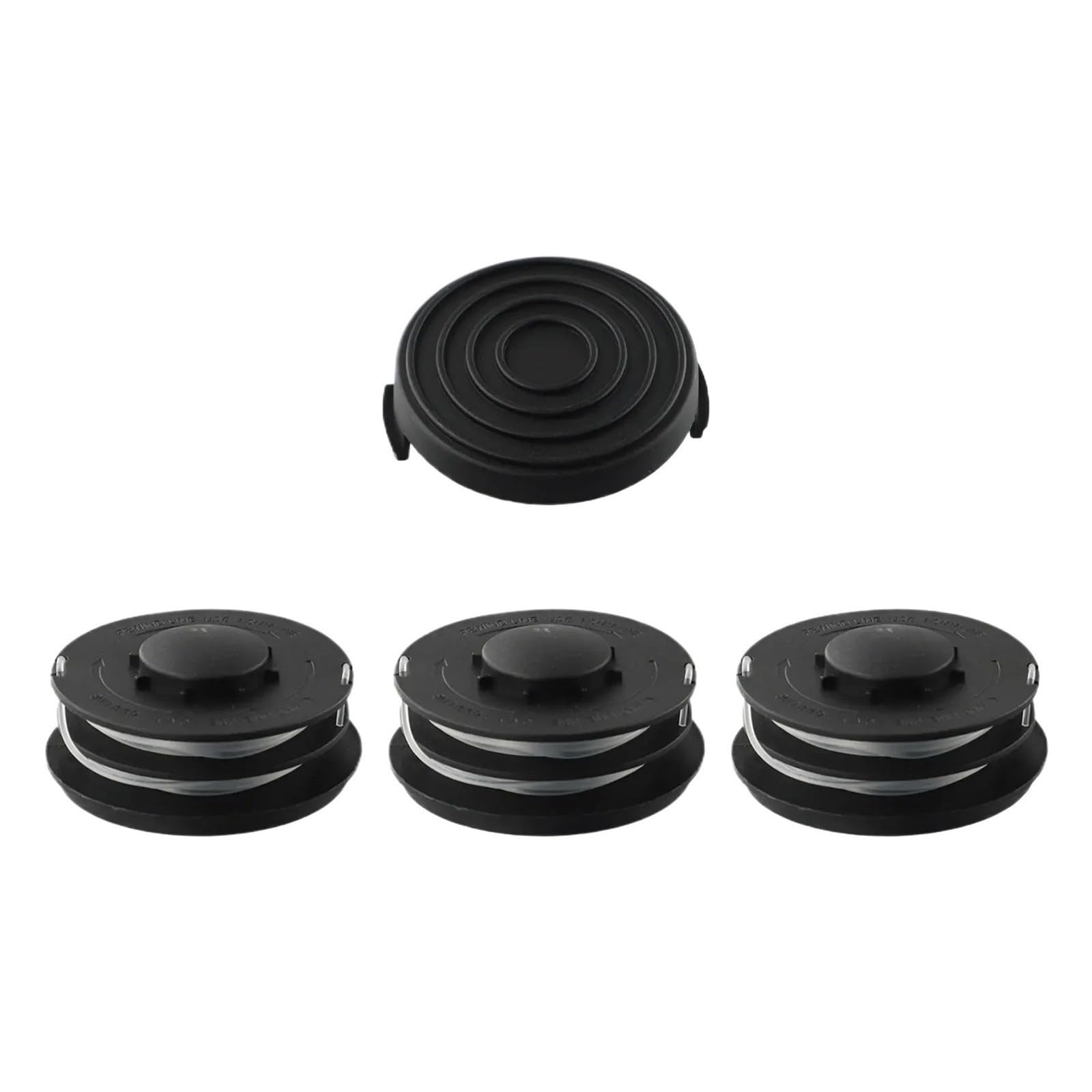 Kit Tête De Coupe Avec Capots Bobines, Pièce Outil Jardin
