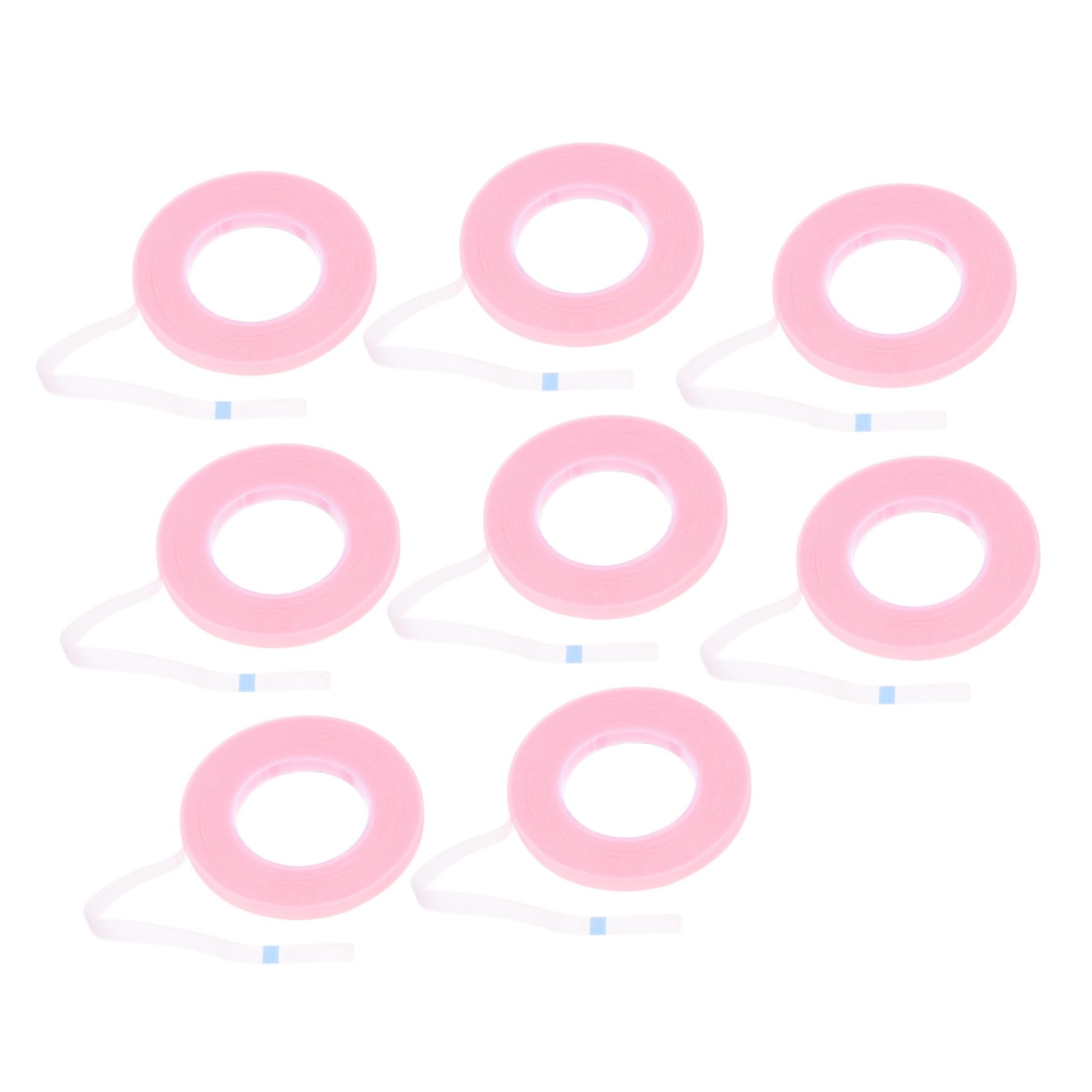 FRCOLOR 50 nastro per ciglia nastro adesivo in tessuto nastri per il sollevamento delle ciglia nastro per extension ciglia strumenti per la bellezza delle ciglia rosa