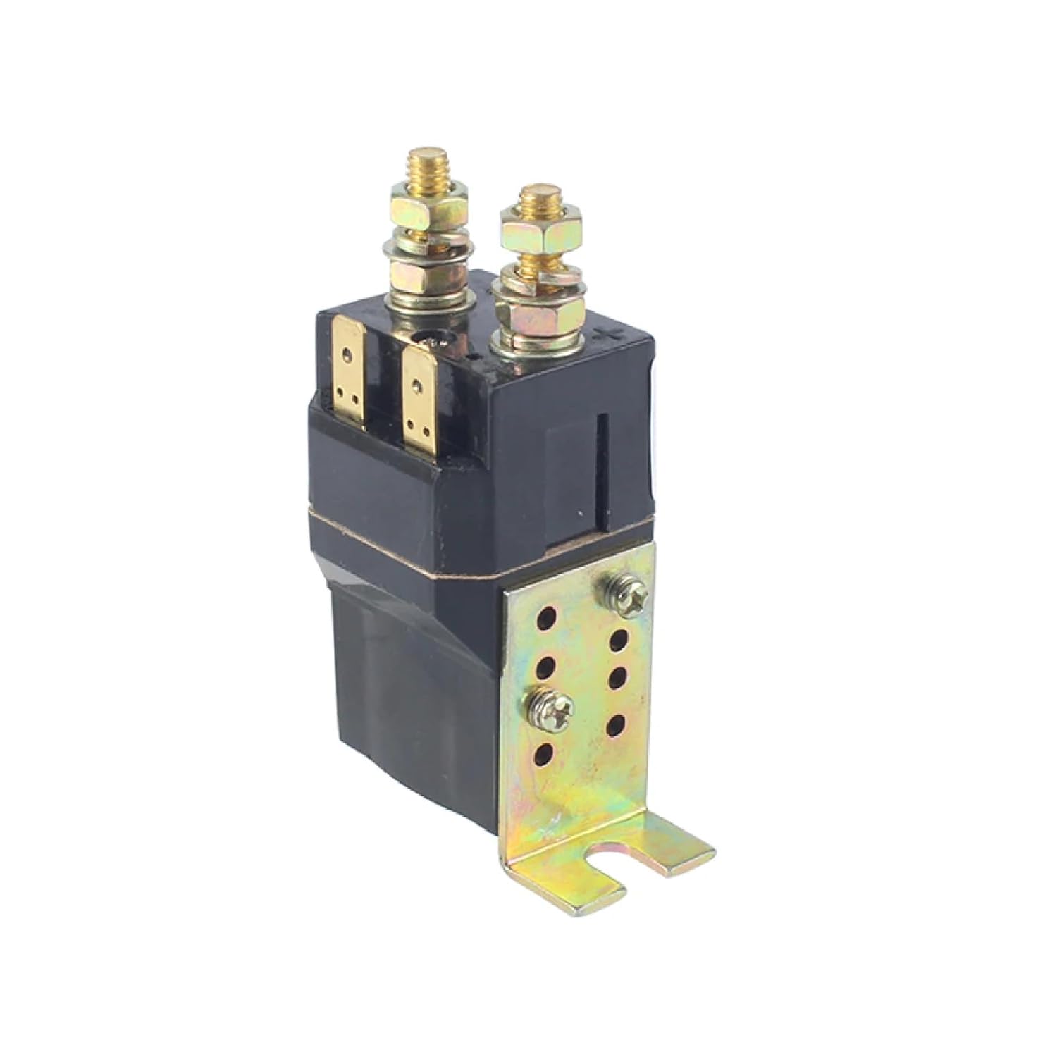 SW60 DC Contactor, 50A ZJW50A Model, 1NO Configuration, 380V Rating, High Current Capacity for Motors, Forklifts, Winches, Industrial Equipment (72V)