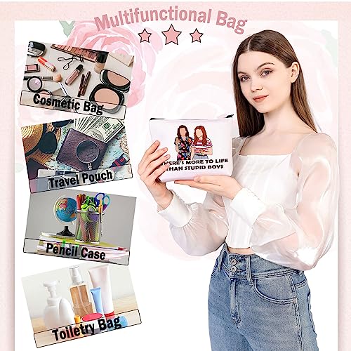 BDPWSS Scary Movie Merchandise Makeup Bag There's More To Life Than Stupid Boys Horror TV Show Gift Scary Movie Fan Gift (Stupid Boys) 6