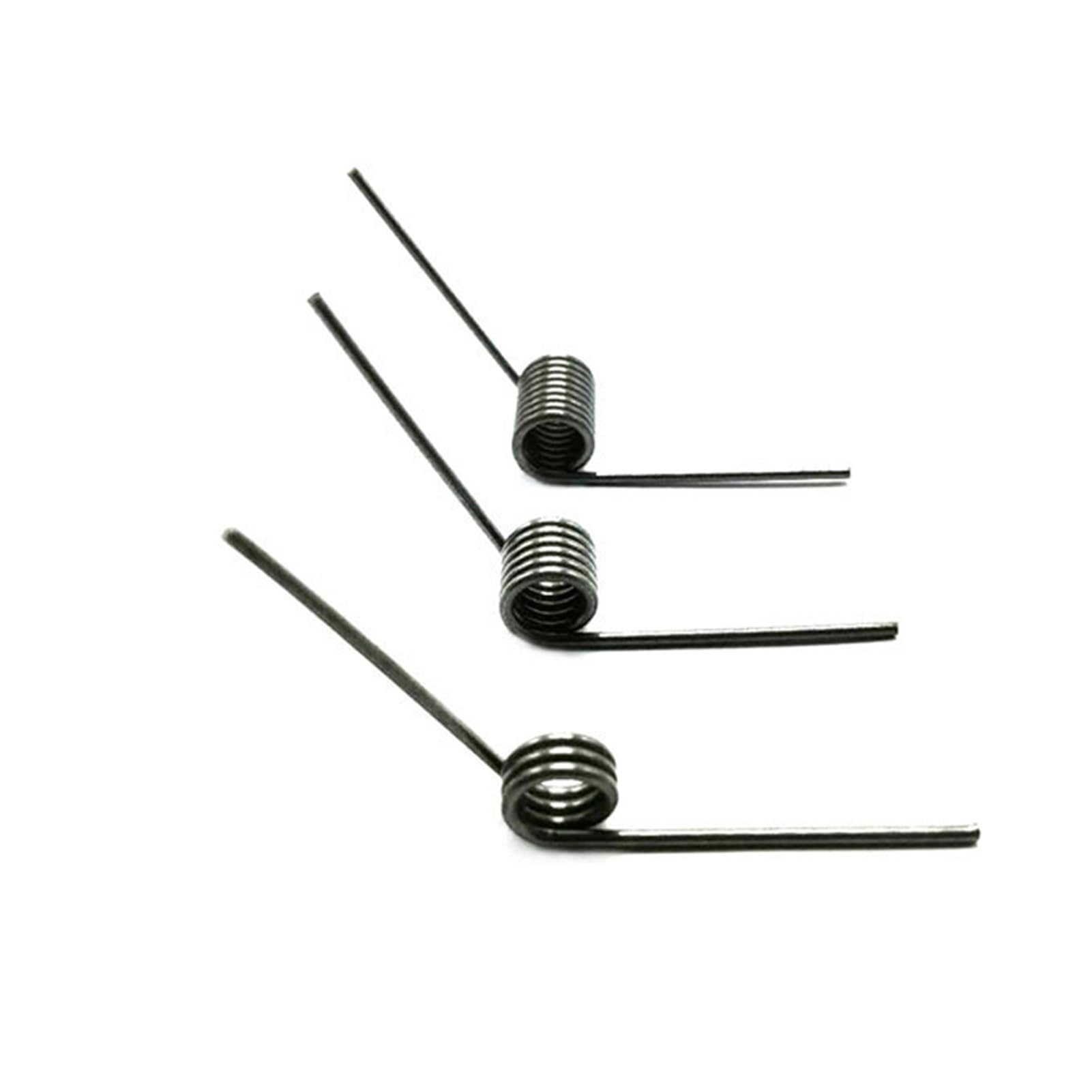 Produktbild von Cilky V-förmige Torsionsfeder 10 Stück – 0,7 Mm Draht, Rechtsdrehend, Winkel 60/90/120/180°, Verschieden Außen-Ø