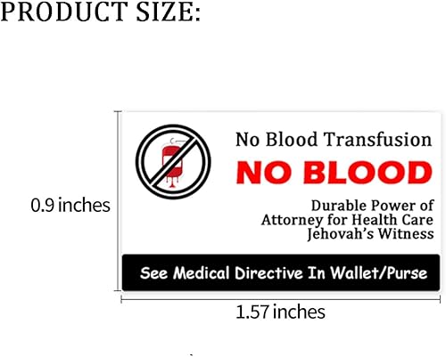 Miniatura 2 de 160 calcomanías de testigo de Jehová, sin sangre, sin transfusión de sangre, accesorios de reunión para teléfono celular, suministros de ministerio,