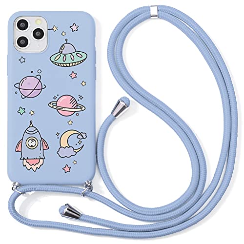 Yoedge Custodia IPhone SE 2022/2020/7/8 Con Cordino: Protezione Totale 360° E Design Floreale | Morbida E Resistente