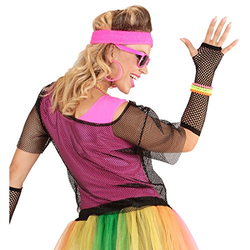 NET TOYS Camicia Nera a Rete | Maglietta degli