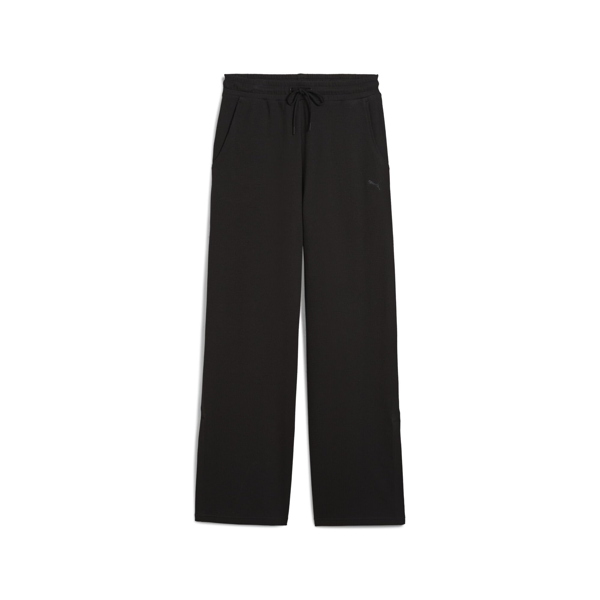 PUMA Her Comfort High-waist Straight Pants - Spodnie z dzianiny Kobiety