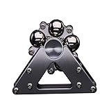 Regalo: tamaño pequeño, ligero y fácil de llevar. La rueda grande fidget spinner es una gran opción para regalos de cumpleaños para pequeños amigos y niños. Será su peonza de dedos cuando se relajen y eliminan su aburrido.