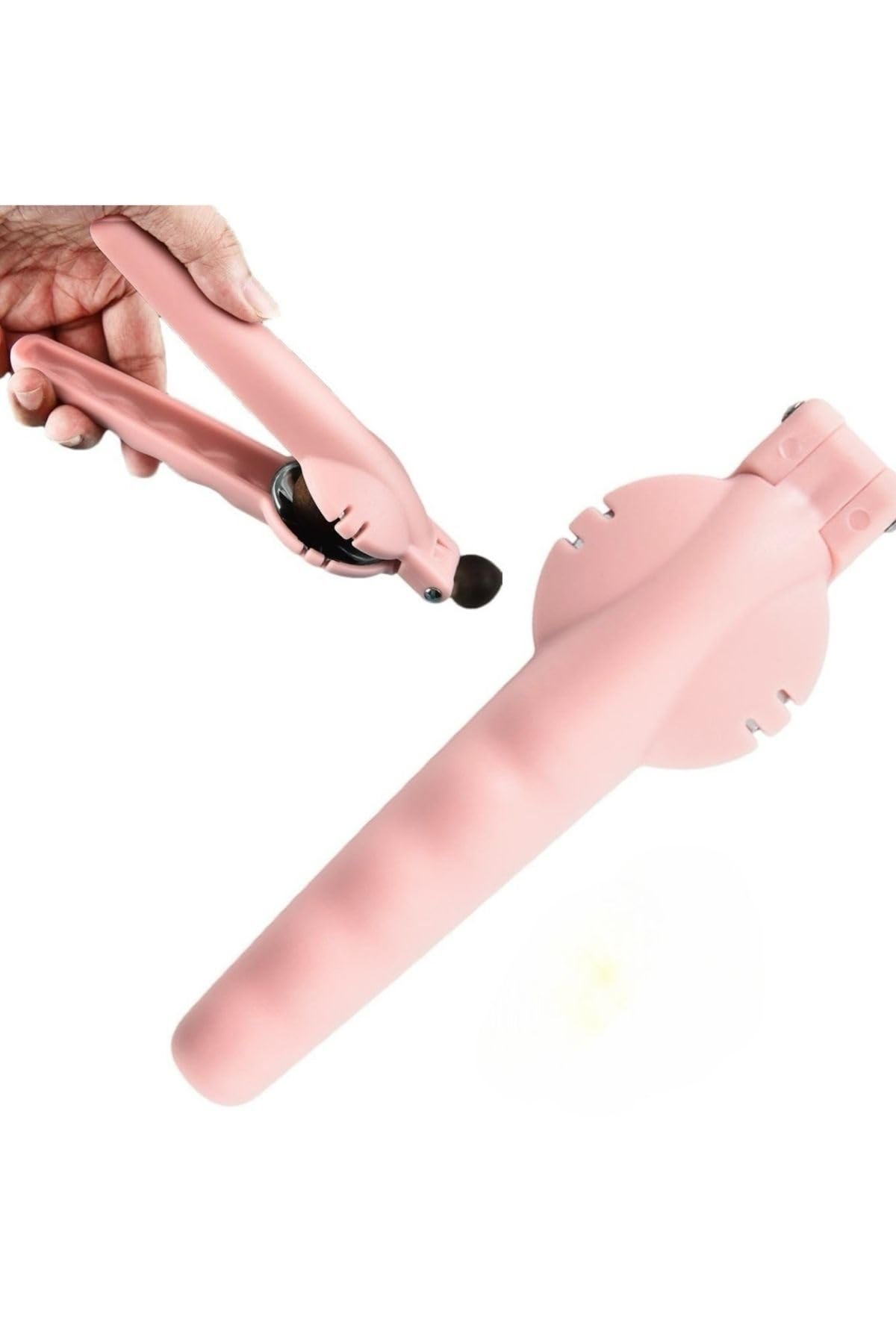 Yenigeldi 1 Adet Yeni Tasarım Ergonomik Paslanmaz Çelik Hazneli Kestane Kesici,Pembe