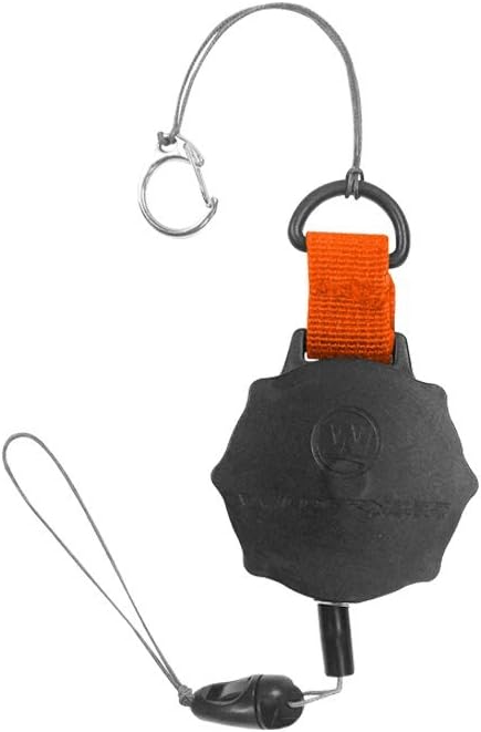 Wilderness Systems Retractable Tether for Kayak Fishing Tools, Gray Wilderness Systems Retractable Tether for Kayak Fishing Tools, Gray