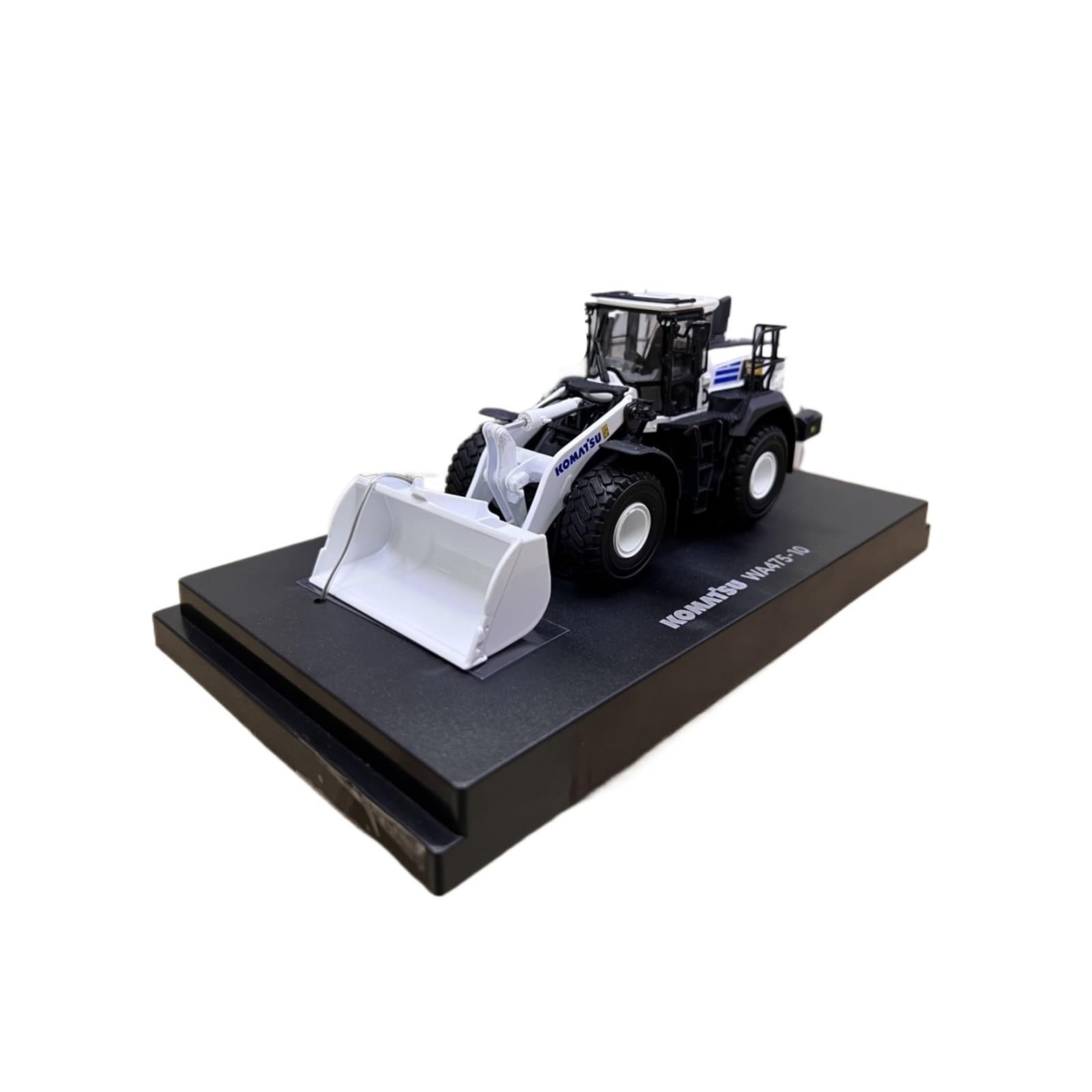 Auto Classica In Lega 1:50 Per Komatsu WA475-10 Pala Gommata In Lega Per Adulti Collezione Modello Veicolo Di Ingegneria Bianco Decorativi Da Collezione