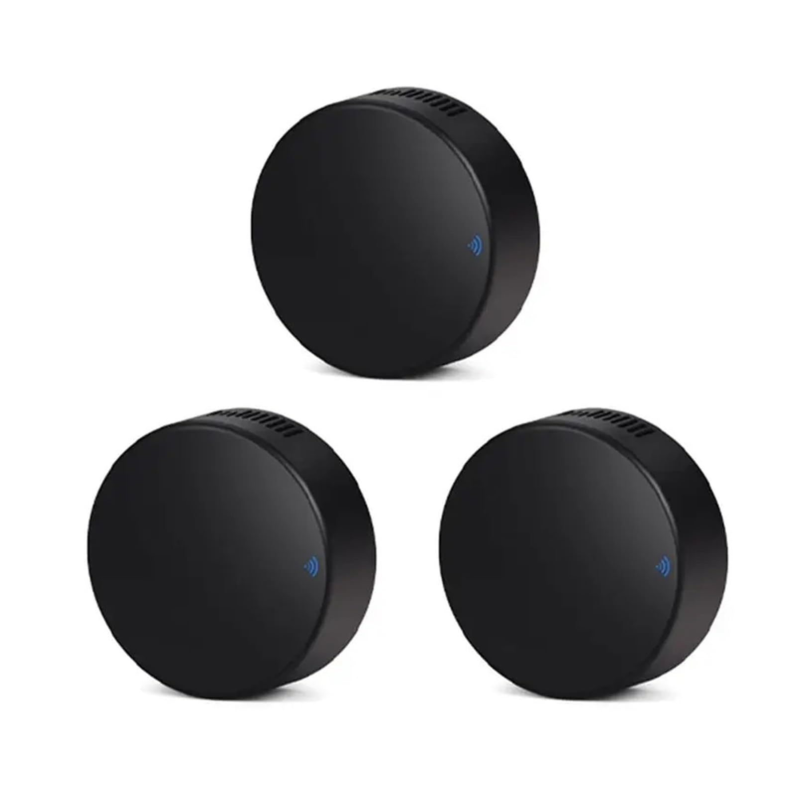 Telecomando universale WIFI, compatibile con Tuya, 3 PCS | Hub controller app per TV condizionatore ventilatore, DC5V/1A, plastica, nero