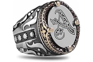 Personalized Men's Custom Signet Ring Crafted in 925 Sterling Silver