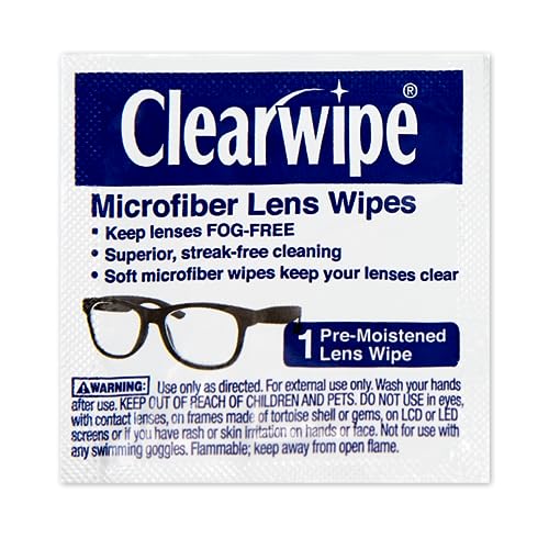 Clearwipe K060540 Anti-Fog Microfiber Lens Wipes thumb #1
